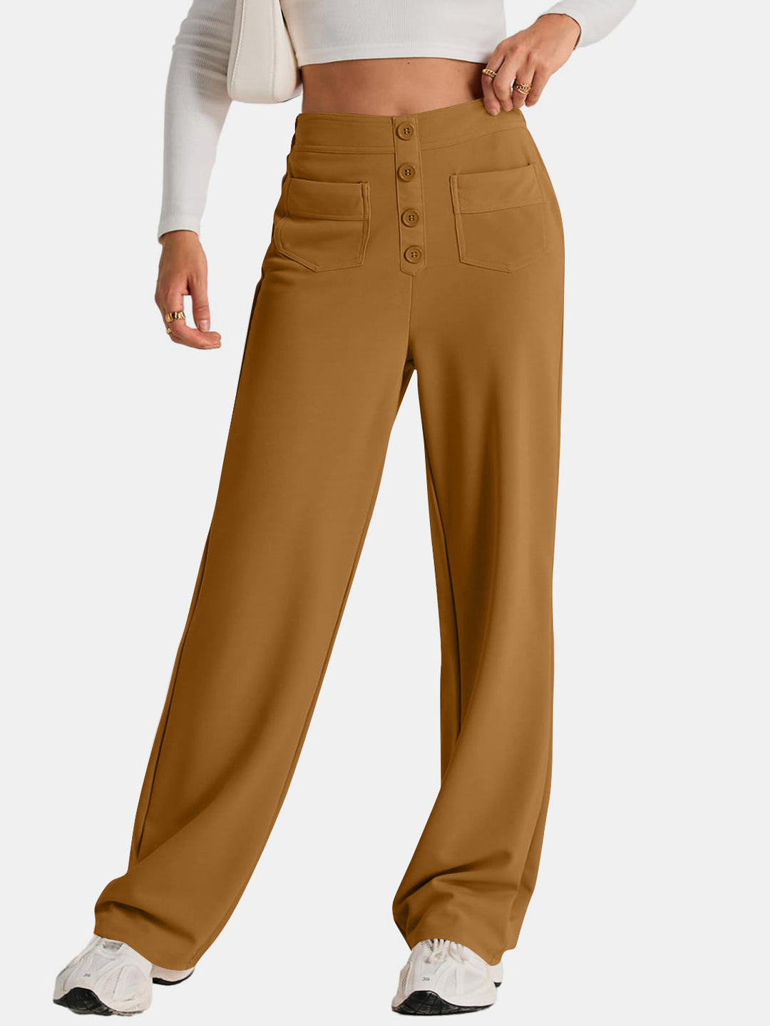 W&W Mode | Taille Weite Hose Mit Taschen Elegant Und Komfortabel