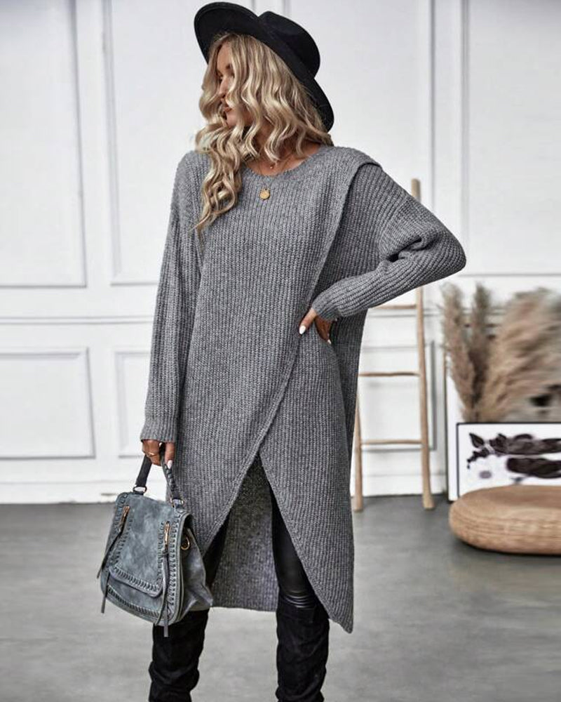 W&W Mode | Winter Pulloverkleid – Stylisch Und Wärmend Für Die Kalte Saison