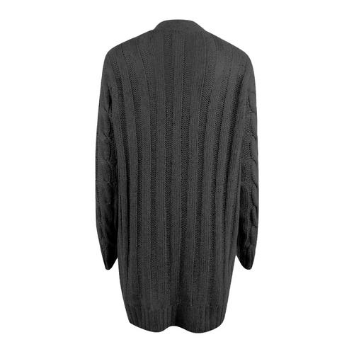 W&W Mode | Stylische Lange Strickjacke Für Damen Mit Knopfleiste