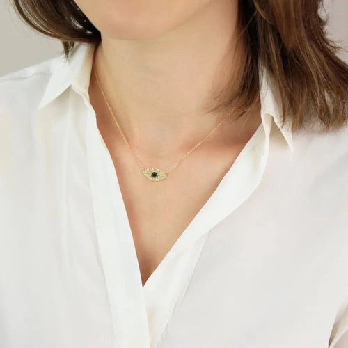 W&W Mode | Sterling Silber Ins Diamant Schutzanhänger Für Damen