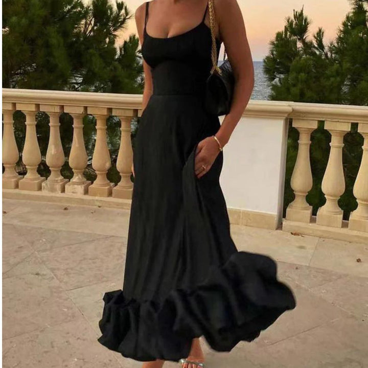 W&W Mode | Volant-Bustier-Midikleid