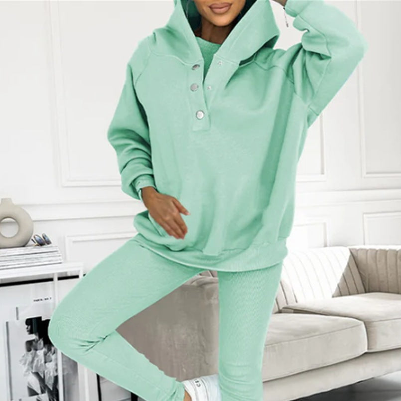 W&W Mode | 3-Teiliges Damen-Sportset Für Herbst Und Winter