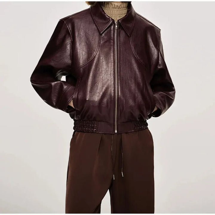 W&W Mode | Klassiker Burgundy Jacket