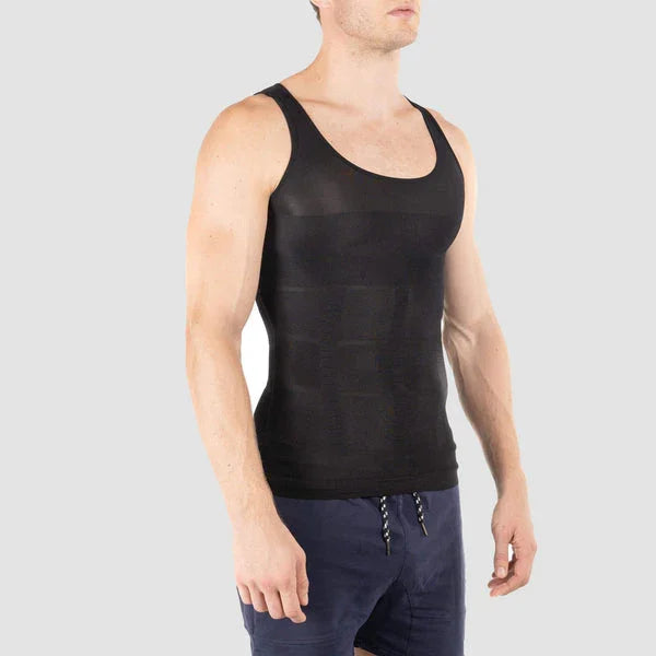 W&W Mode | Schlanke Passform Kompression Body Shaper mit Bauchkontrolle und Unsichtbarem Unterhemd Design