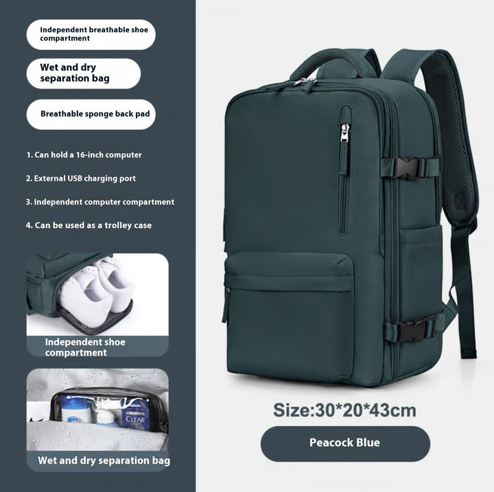 W&W Mode | Geräumiger Vielseitiger Rucksack