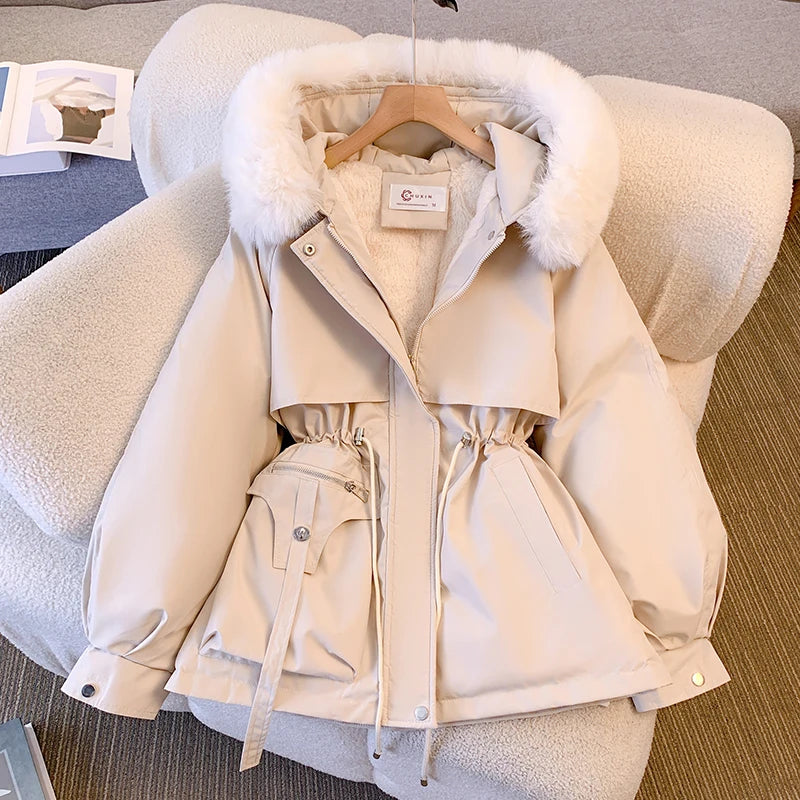W&W Mode - Veruka- Luxuriöse Damenwinterjacke