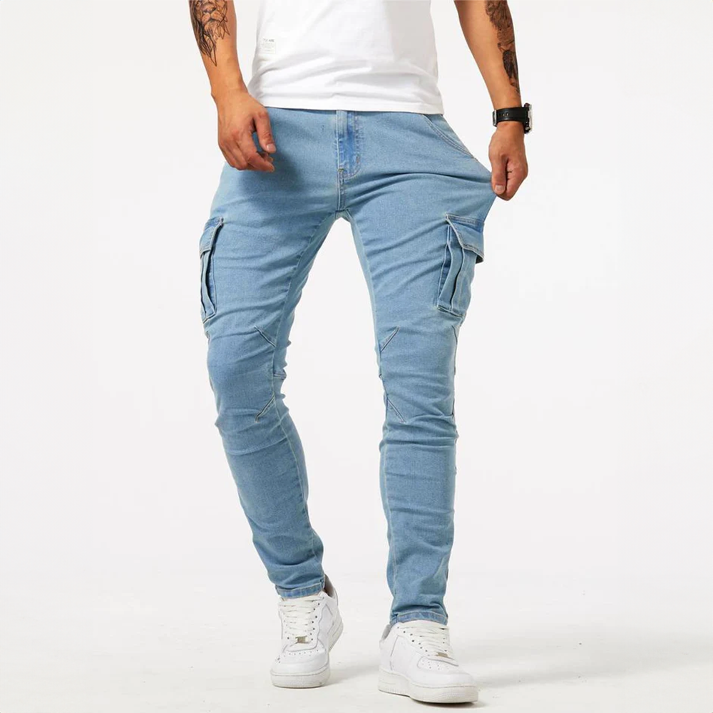 W&W Mode | Denim Cargo Jeans