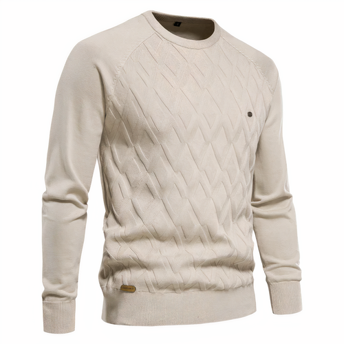 W&W Mode - Strickpullover mit Rautenmuster