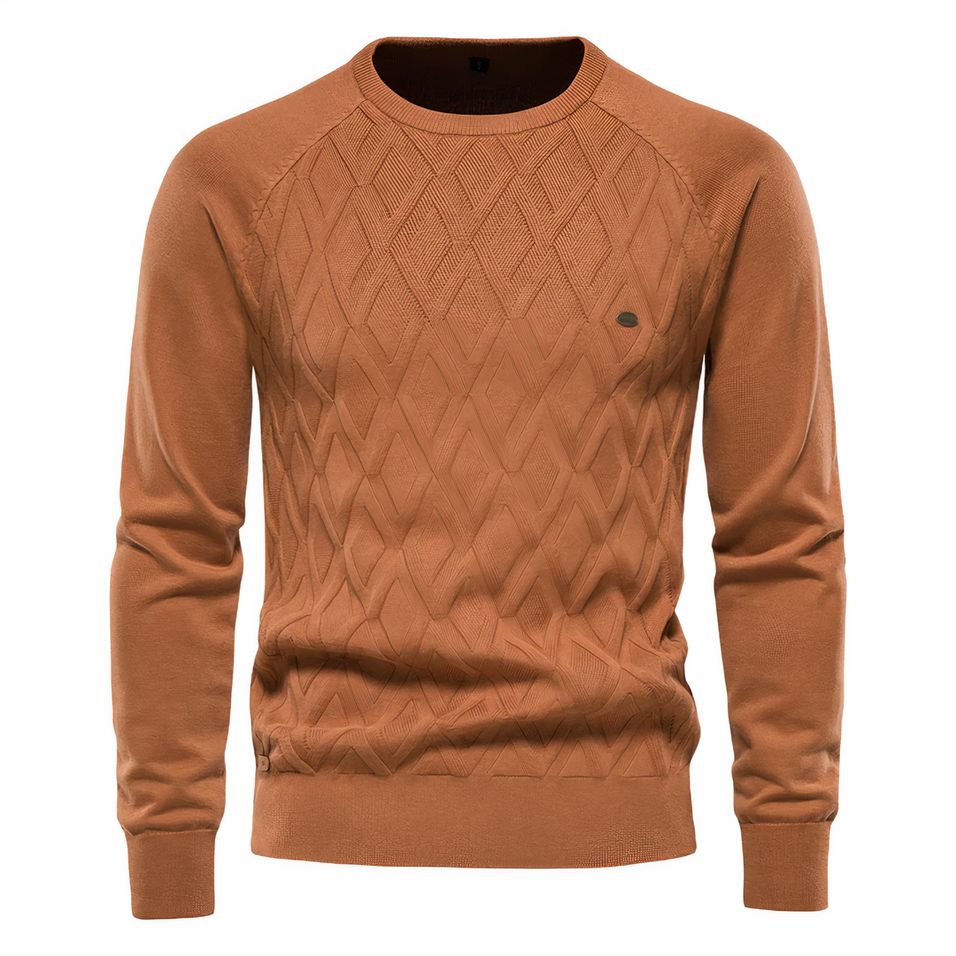 W&W Mode - Strickpullover mit Rautenmuster