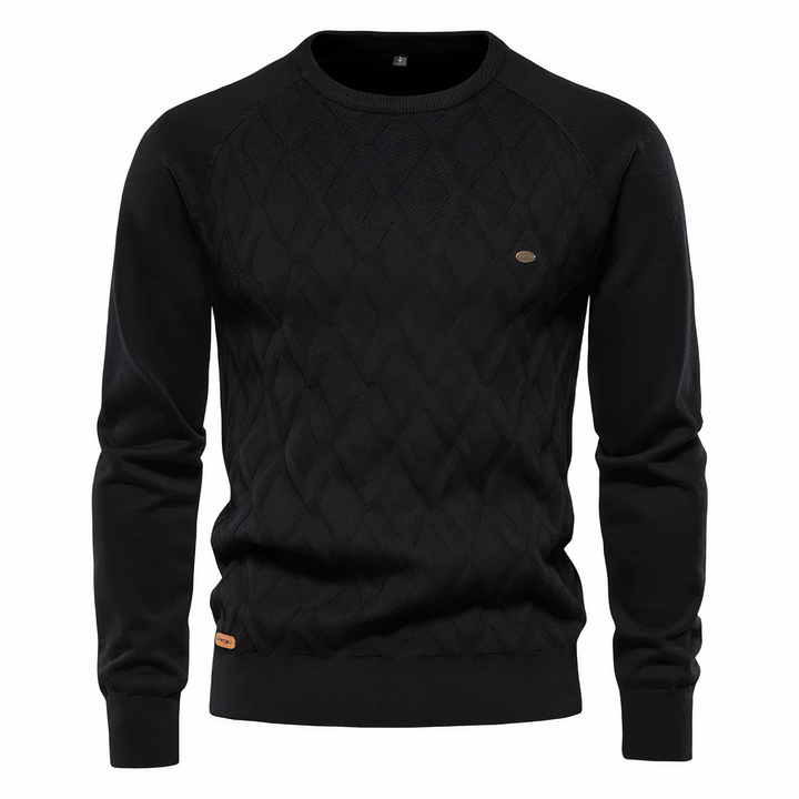 W&W Mode - Strickpullover mit Rautenmuster