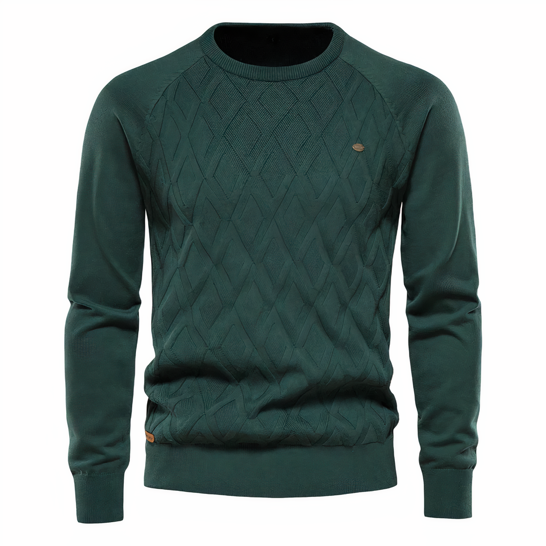 W&W Mode - Strickpullover mit Rautenmuster