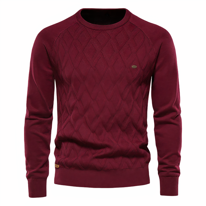 W&W Mode - Strickpullover mit Rautenmuster