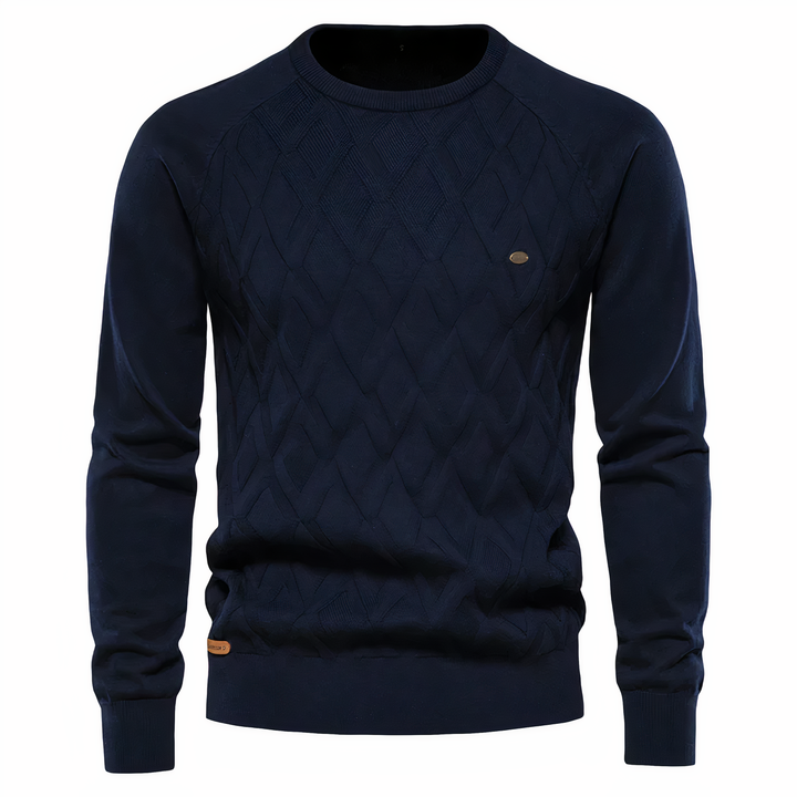 W&W Mode - Strickpullover mit Rautenmuster