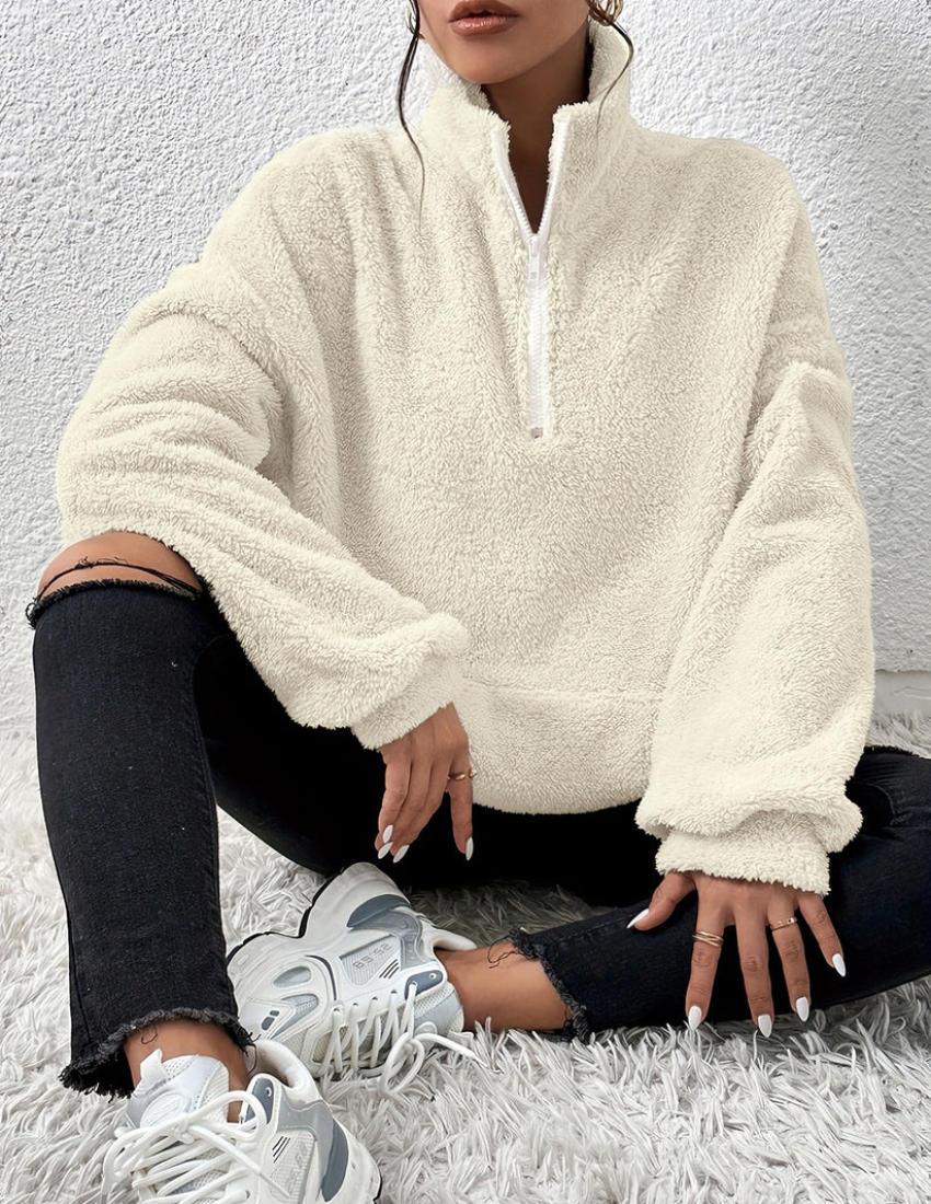 W&W Mode | Flauschiger Fleece Pullover