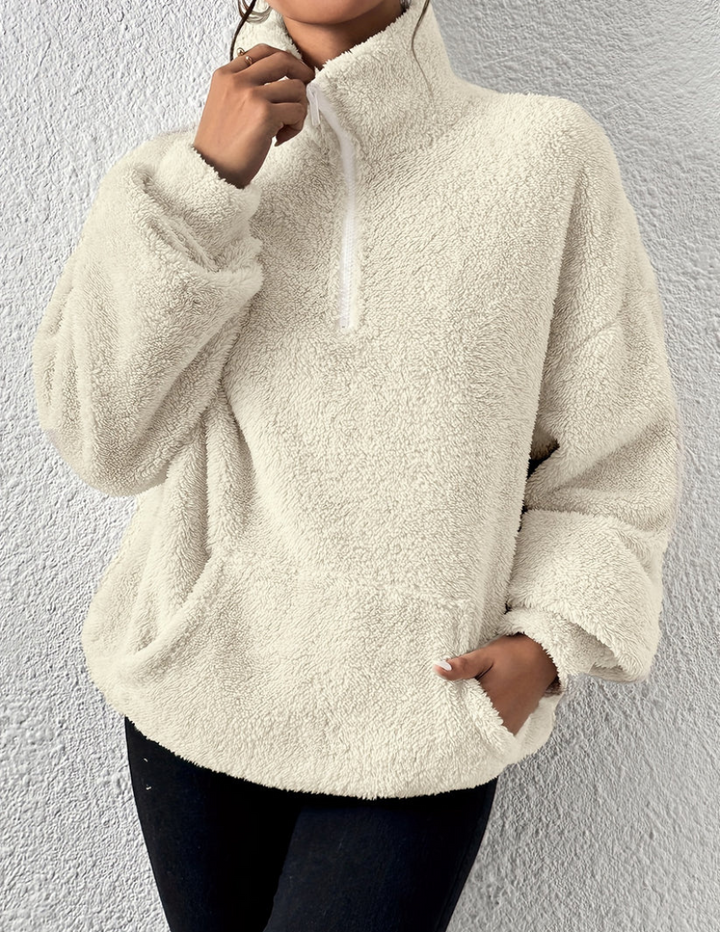 W&W Mode | Warme Fleece Winterpullover Für Damen
