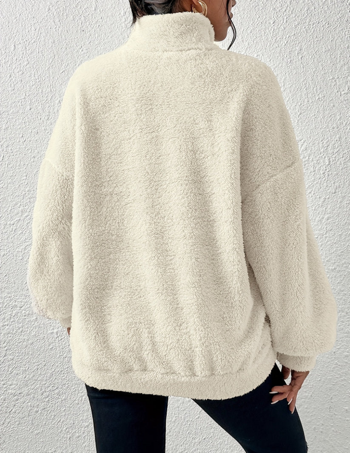 W&W Mode | Warme Fleece Winterpullover Für Damen