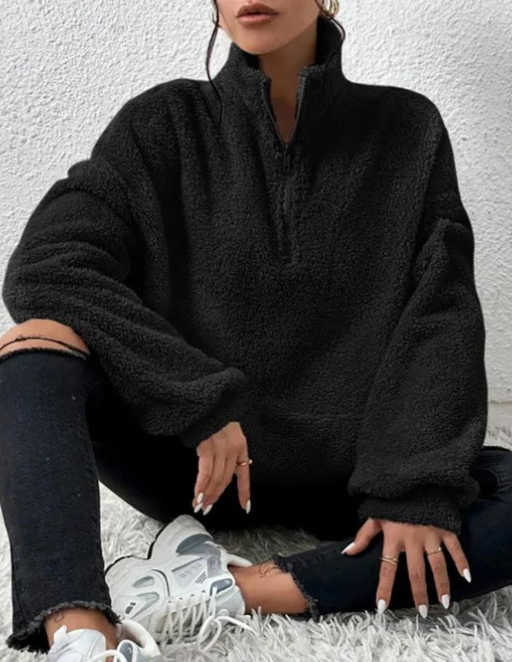 W&W Mode - Flauschiger Fleecepullover
