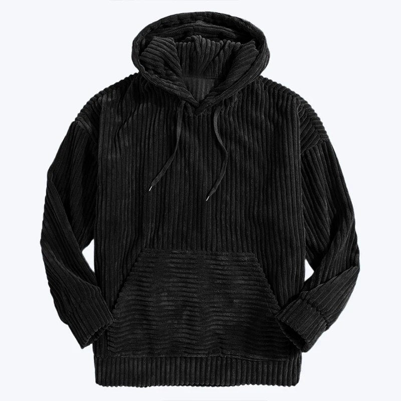 Schwarz Weicher und moderner Hoodie