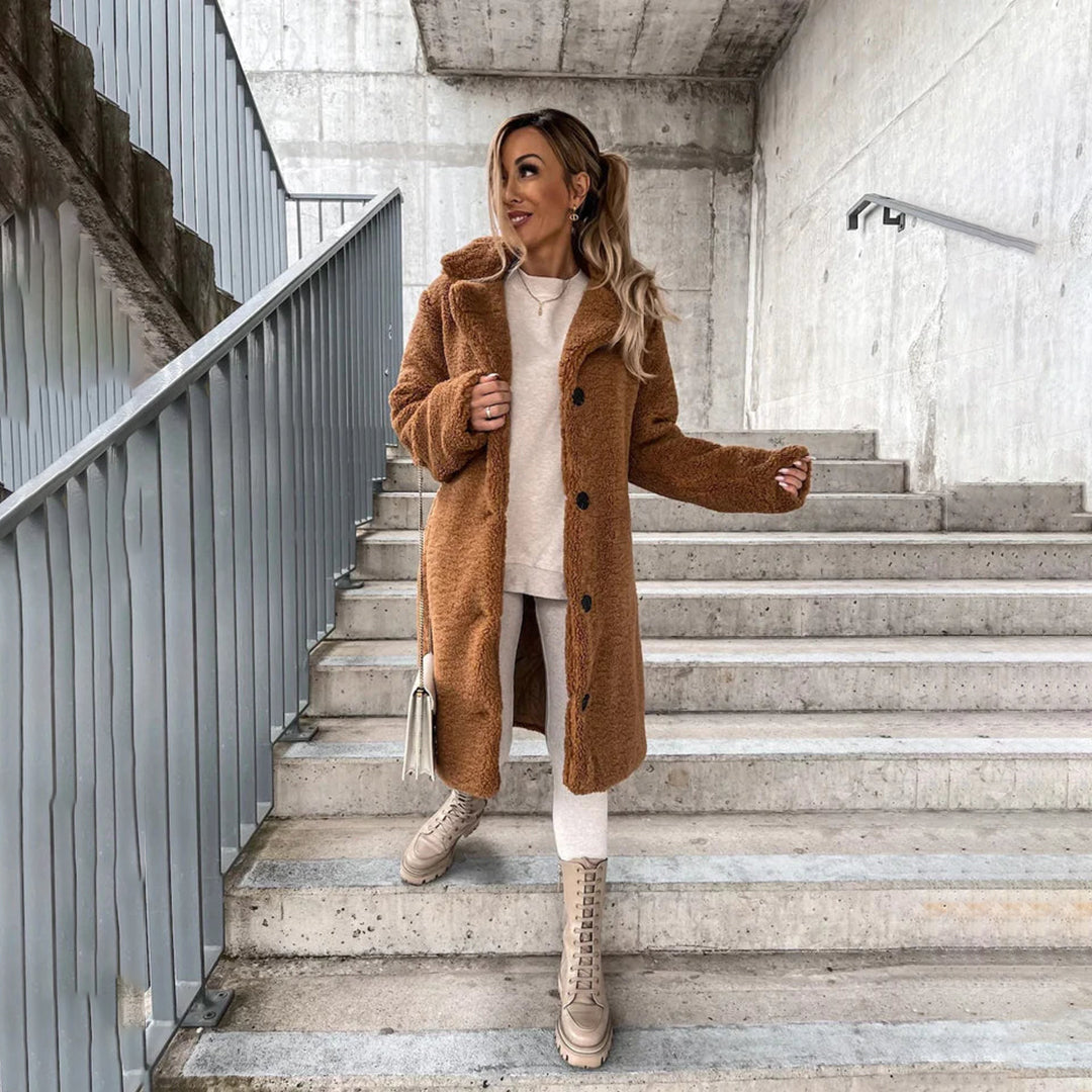 W&W Mode | Üppige Flauschige Winterjacke für Damen - Wintersaison 2024
