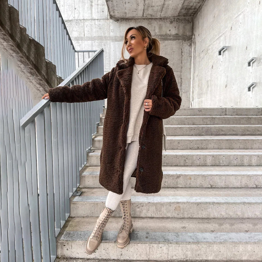 W&W Mode | Üppige Flauschige Winterjacke für Damen - Wintersaison 2024