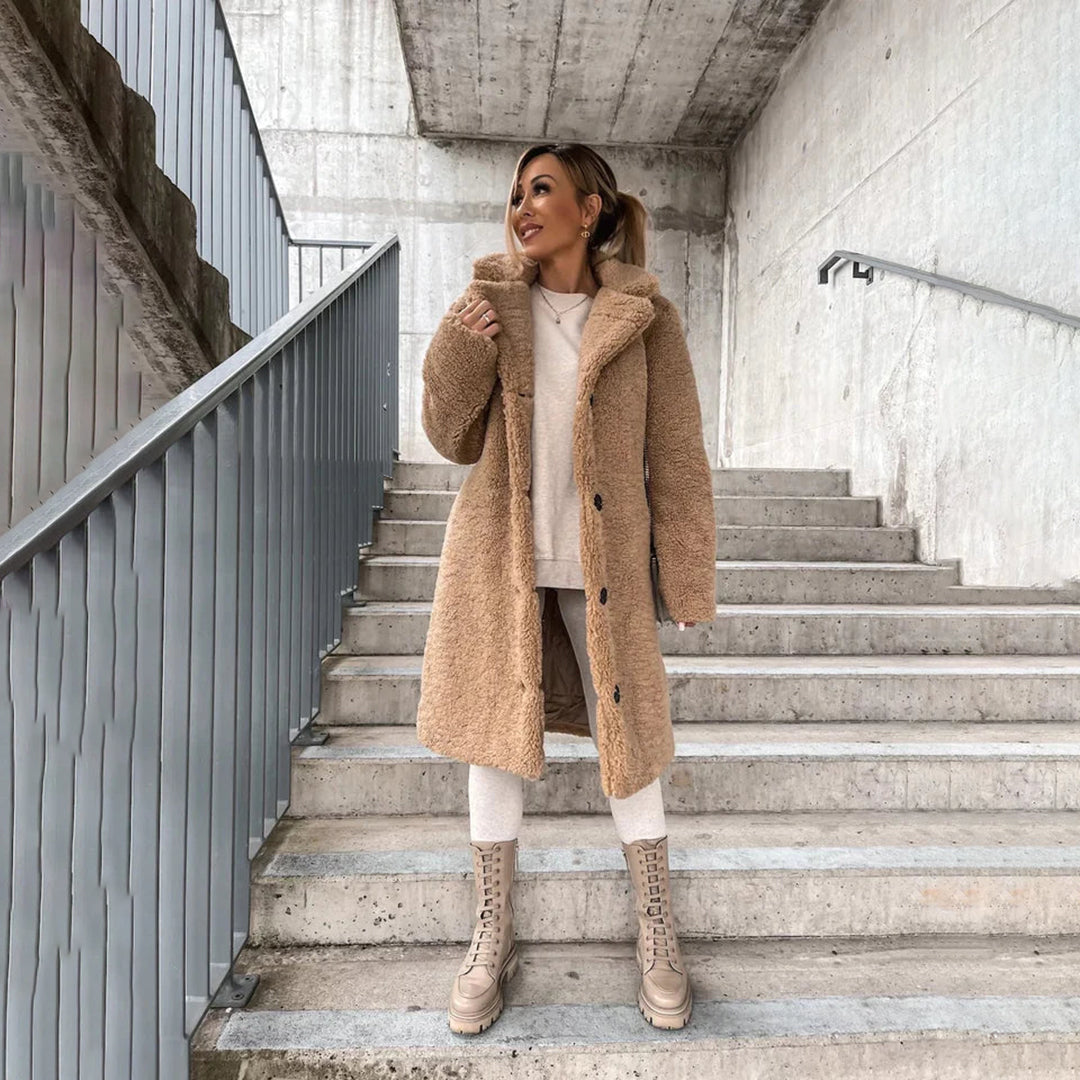 W&W Mode | Üppige Flauschige Winterjacke für Damen - Wintersaison 2024