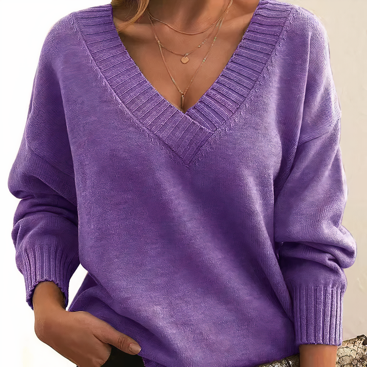 Frauen Mode Pullover - Autumn
