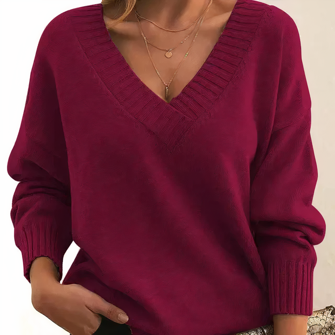Frauen Mode Pullover - Autumn
