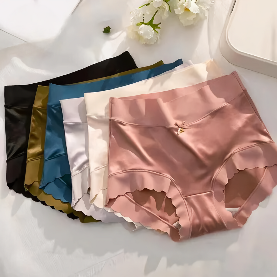 W&W Mode | Delikate Nahtlose Seidensatin Unterwäsche Für Damen