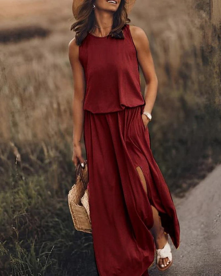 W&W Mode | Elegante Farbenfrohe Kleid