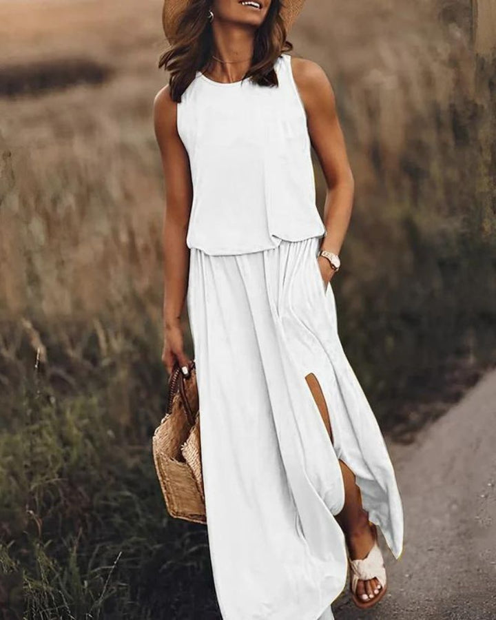 W&W Mode | Elegante Farbenfrohe Kleid
