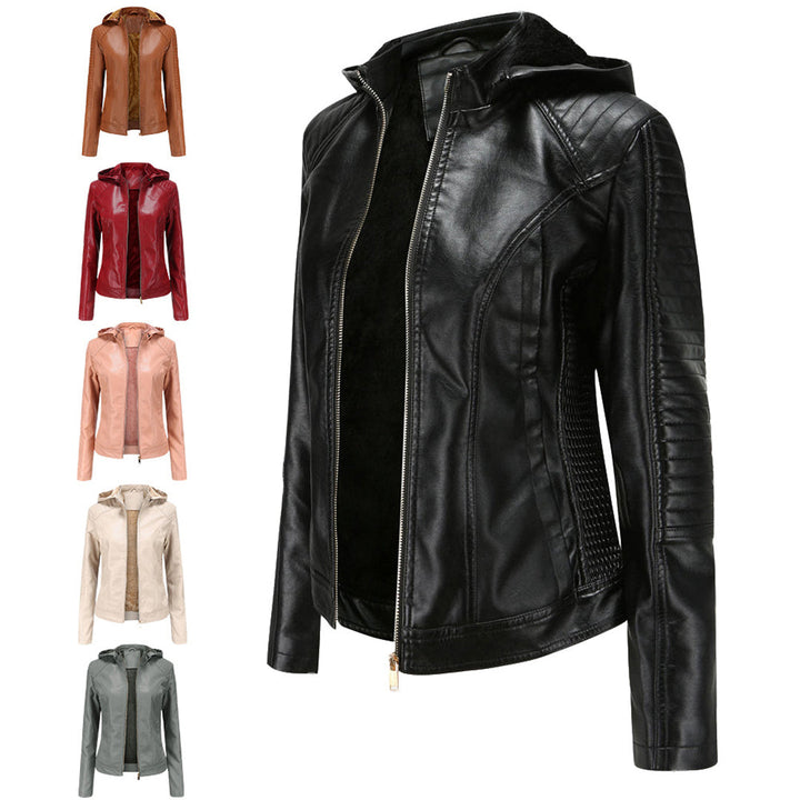 W&W Mode Schicke Lederjacke
