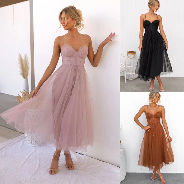 W&W Mode | Elegantes Midi Kleid für Damen - Stilvolle und zeitlose Kleidung