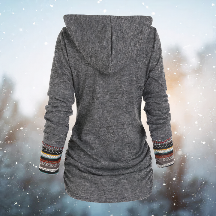 W&W Mode | Stilvoller Tribal Hoodie für Damen