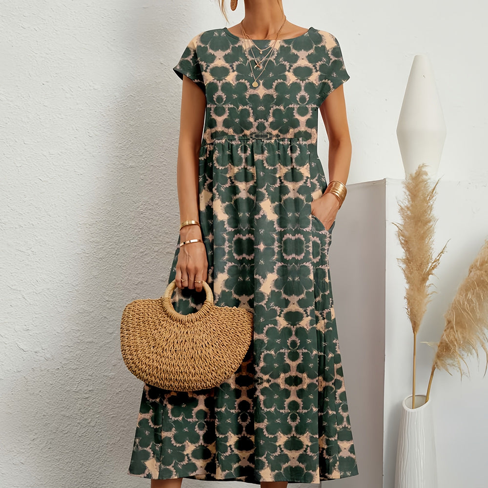 Luftkuss – Baumwoll-Leinenkleid mit Flair