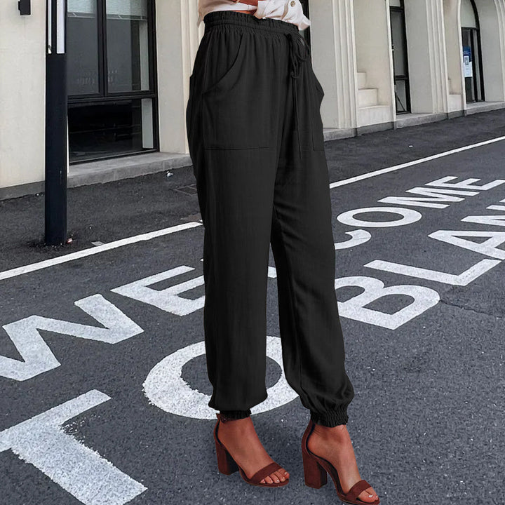 W&W Mode | elegante Damenhose mit Spitzenbein
