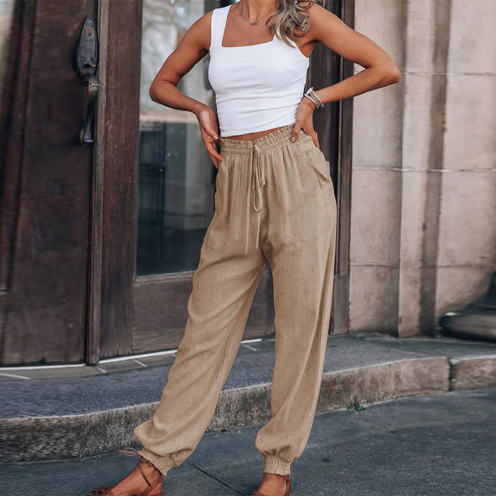 W&W Mode | elegante Damenhose mit Spitzenbein