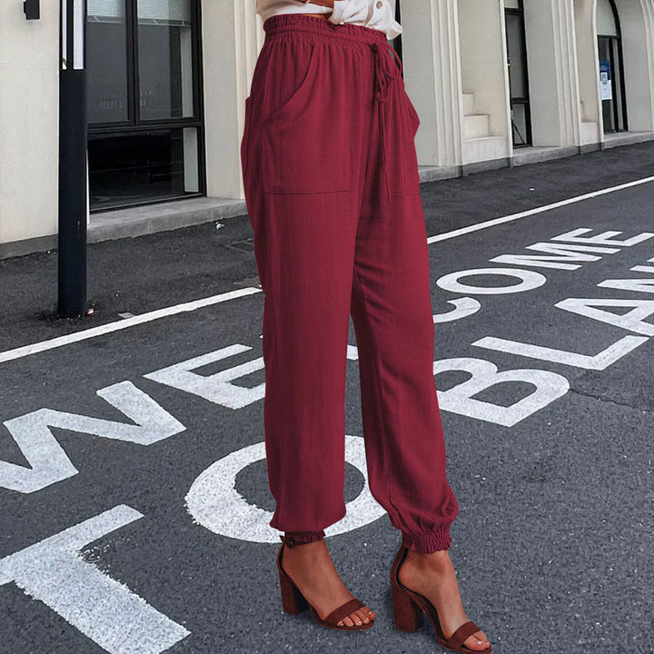 W&W Mode | elegante Damenhose mit Spitzenbein