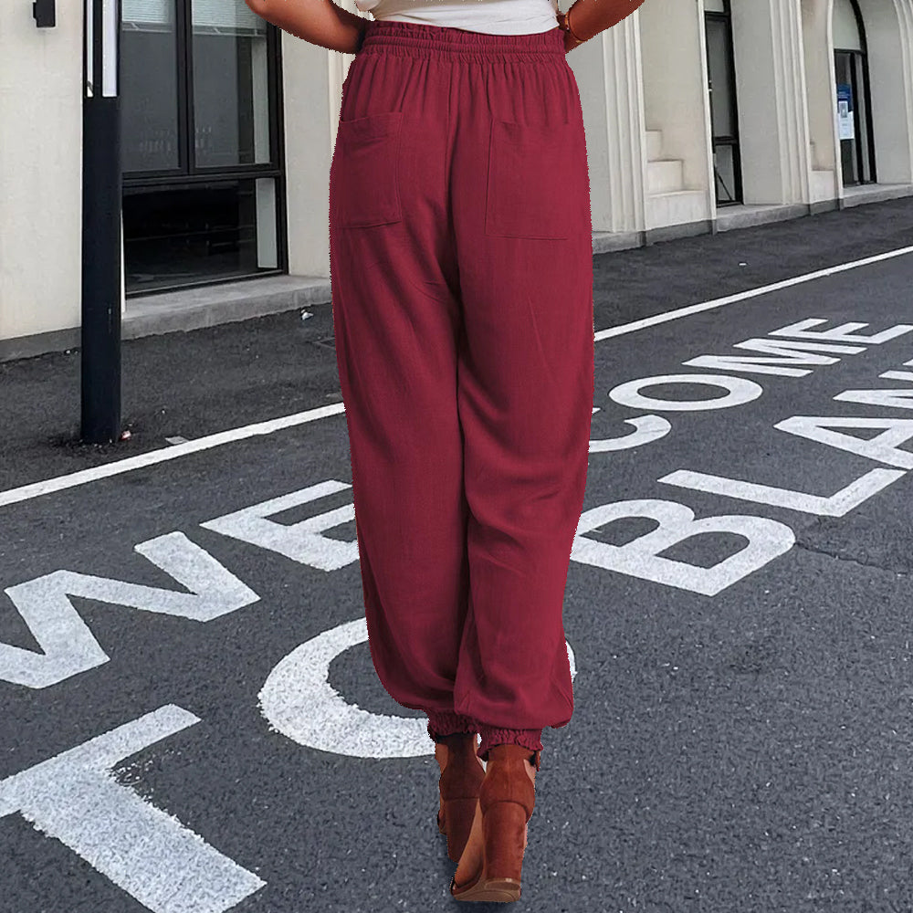 W&W Mode | elegante Damenhose mit Spitzenbein