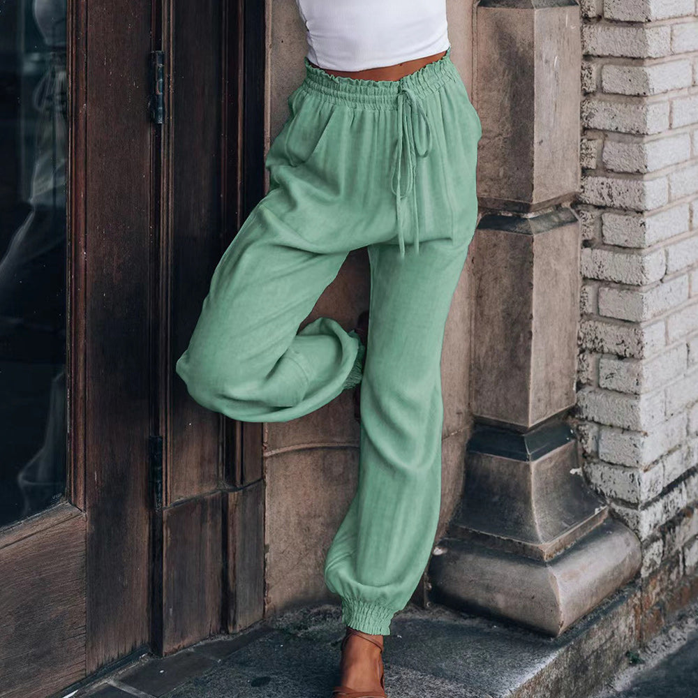 W&W Mode | elegante Damenhose mit Spitzenbein
