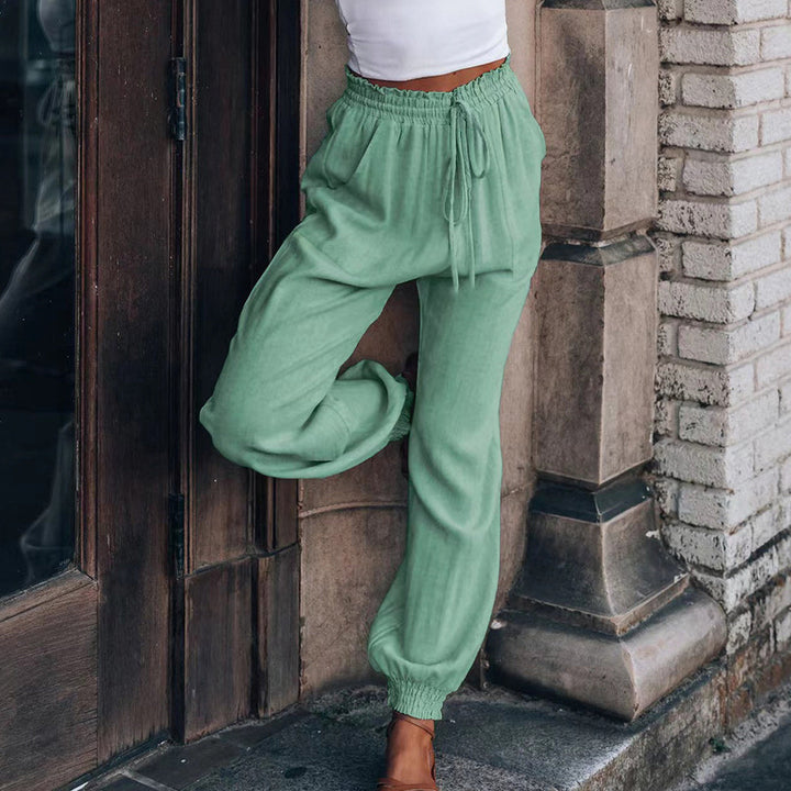 W&W Mode | elegante Damenhose mit Spitzenbein