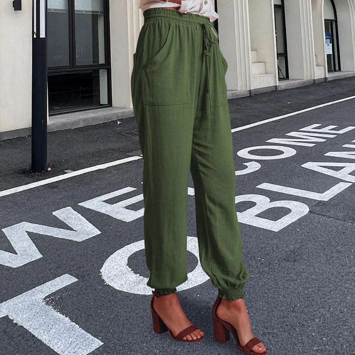 W&W Mode | elegante Damenhose mit Spitzenbein