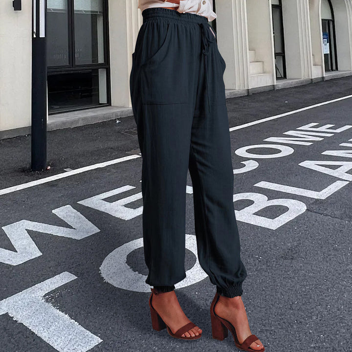 W&W Mode | elegante Damenhose mit Spitzenbein