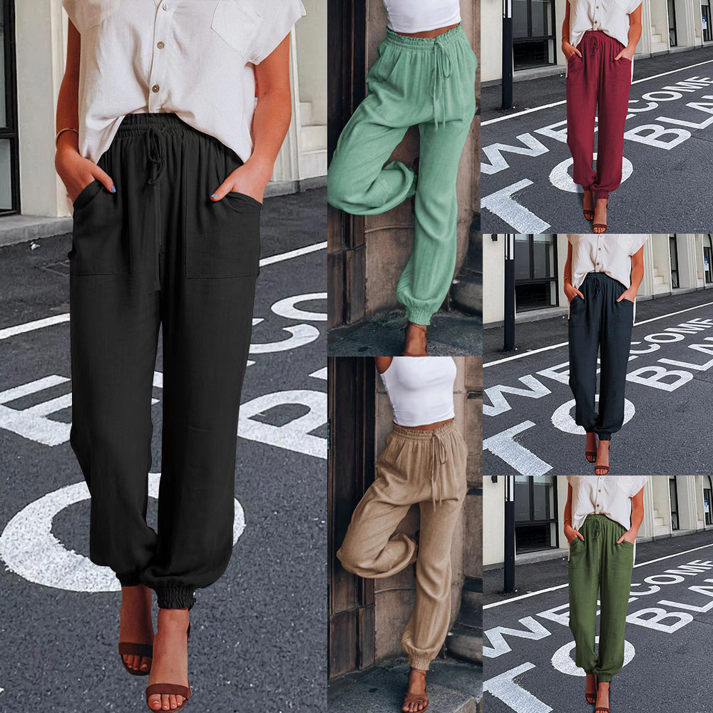 W&W Mode | elegante Damenhose mit Spitzenbein