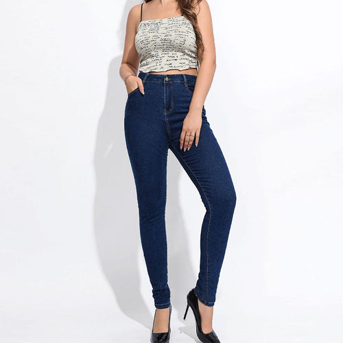 W&W Mode | Jeans Mit Hoher Taille, Schlankmachend, Hochelastisch, Po-Lifting, Röhrenjeans