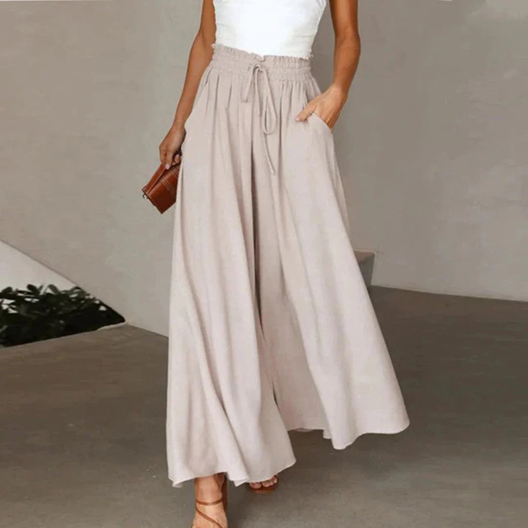 W&W Mode | Elegante Damenhose mit fließendem Stoff