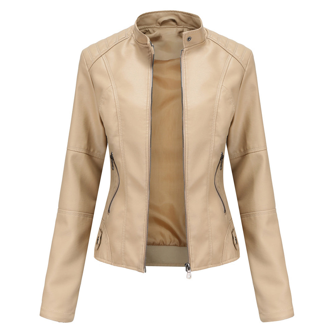 W&W Mode GLAM: Moderne Lederjacke für Damen