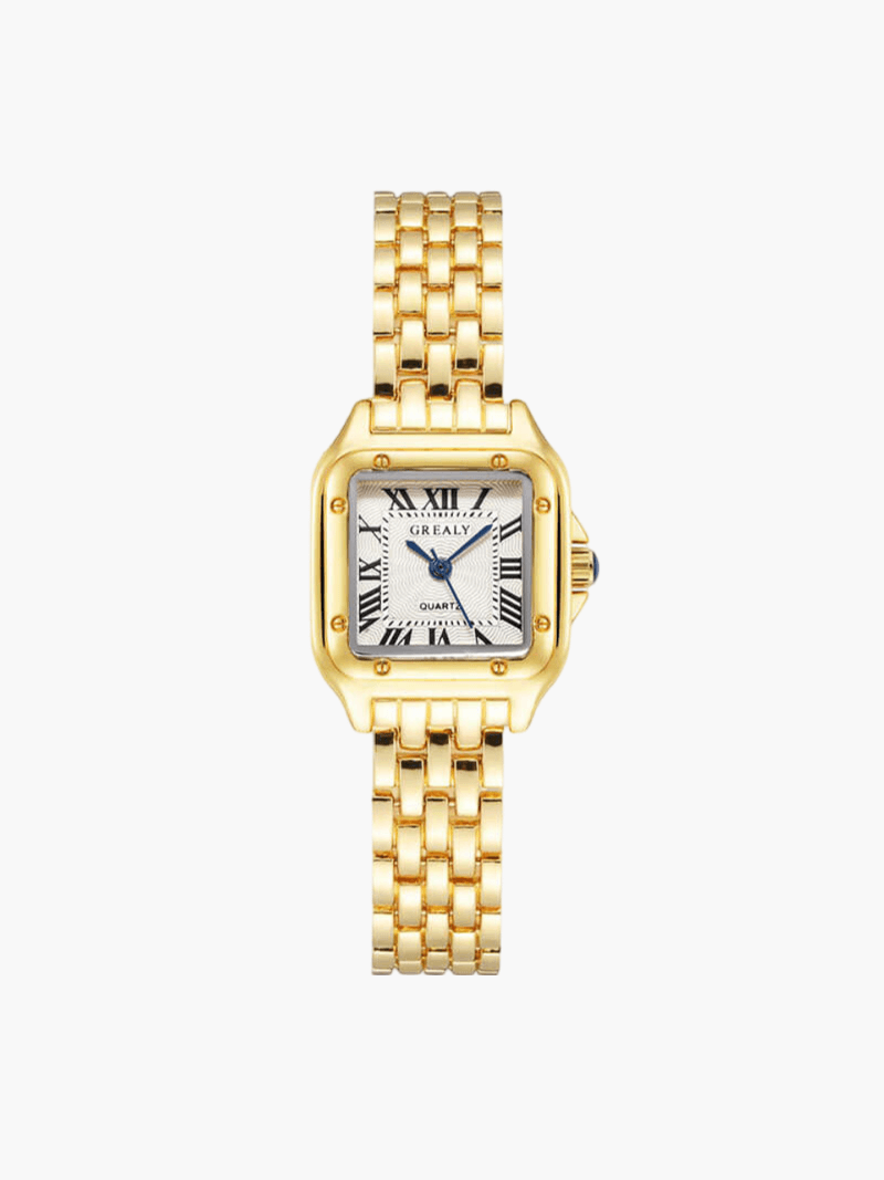 W&W Mode | Premium Quadrat Quarzuhr Mit Elegantem Design Für Frauen