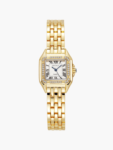 W&W Mode | Premium Quadrat Quarzuhr Mit Elegantem Design Für Frauen