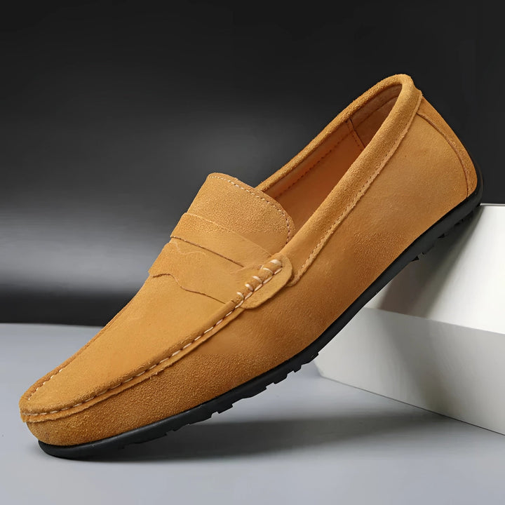 W&W Mode | Leichtgewicht Rutschfest Flache Wildlederschuhe