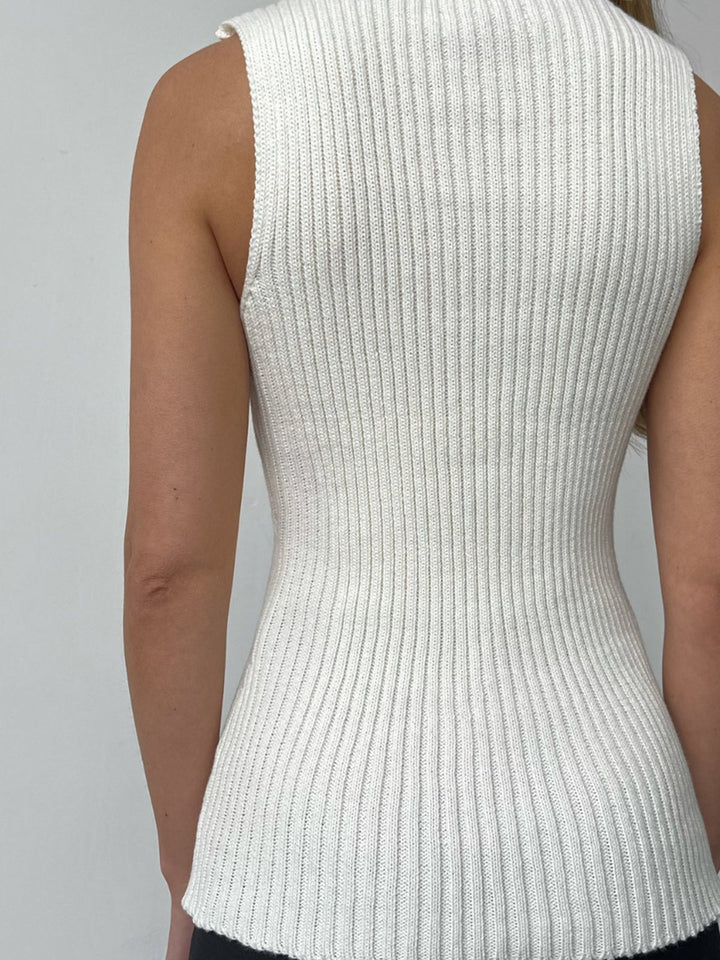 W&W Mode | Minimalist Gesäßausschnitt Ripp Top